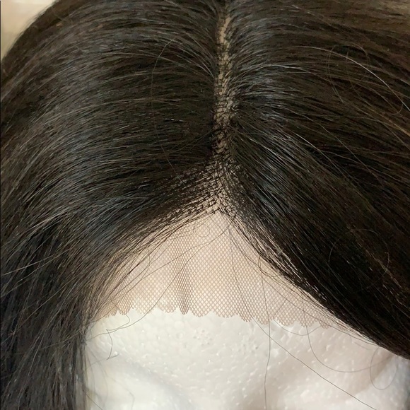 Dark dimensional brunette wig!